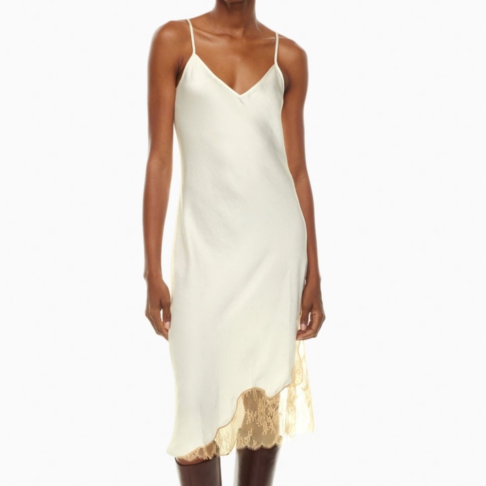 {Aritzia Wilfred} Sonnet Dress Off-White